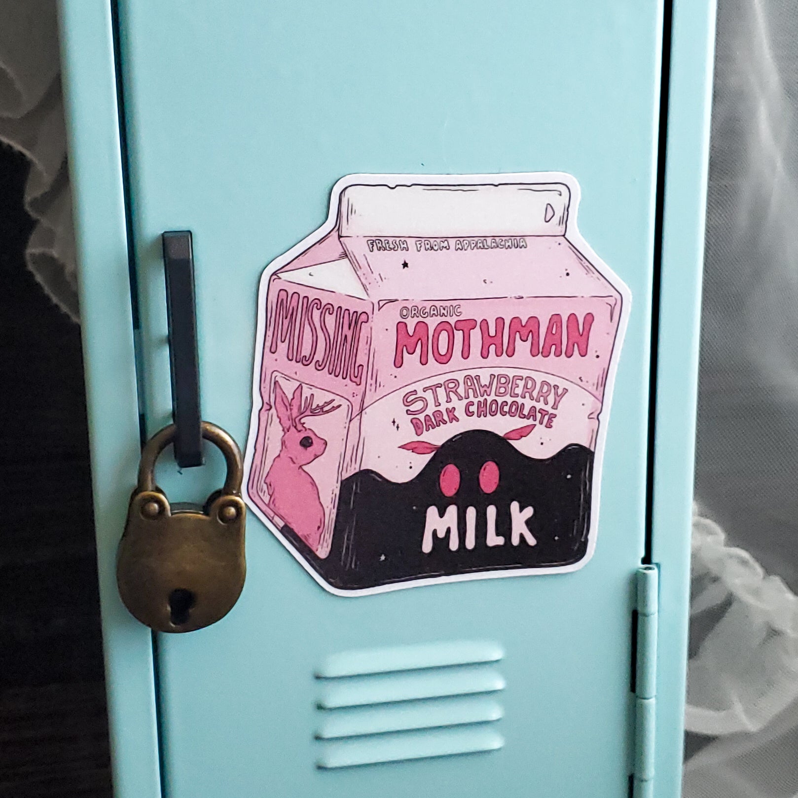 Mothman Milk Carton Magnet