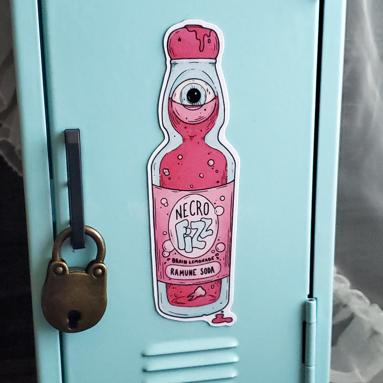 Ramune Zombie Soda Magnet