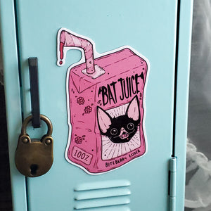 Bat Juice Vampire Magnet