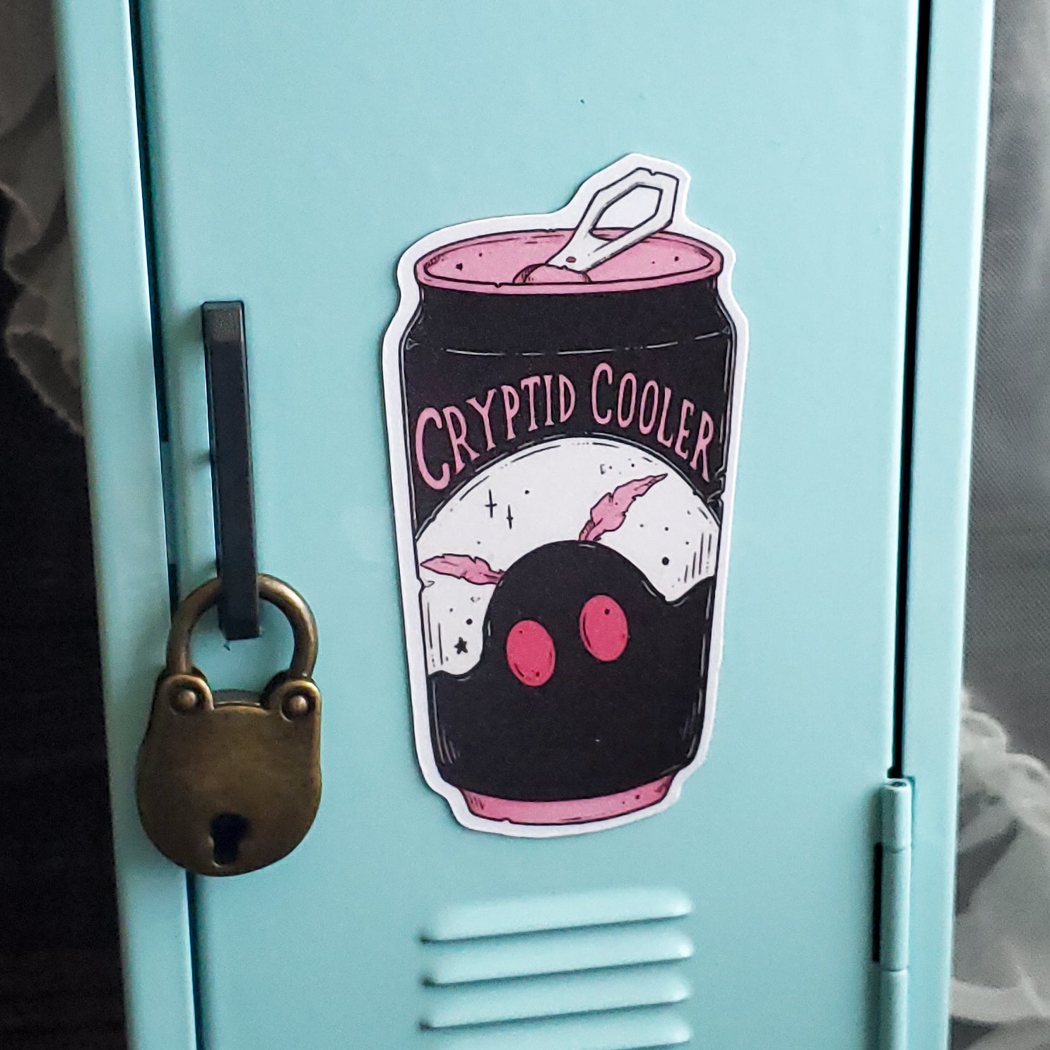 Cryptid Cooler Mothman Soda Magnet