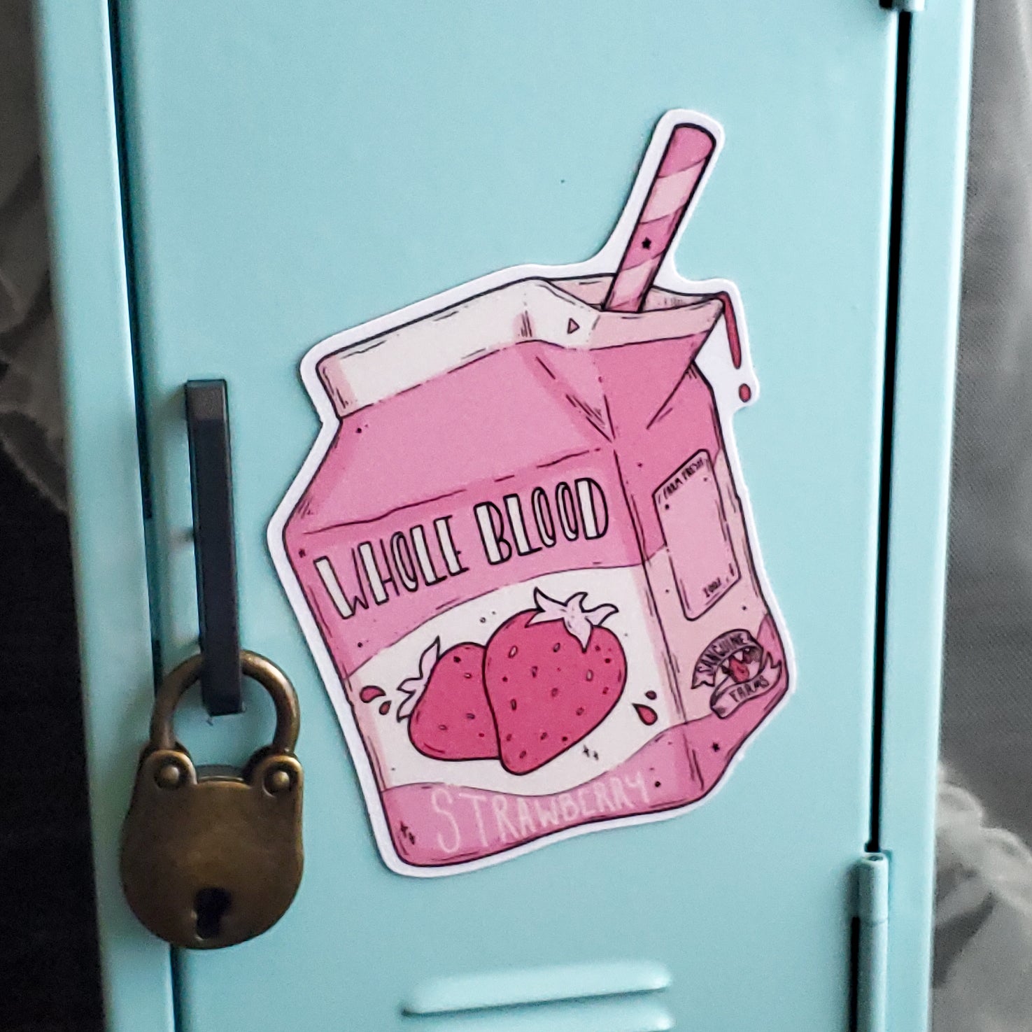 Vampire Milk Carton Magnet