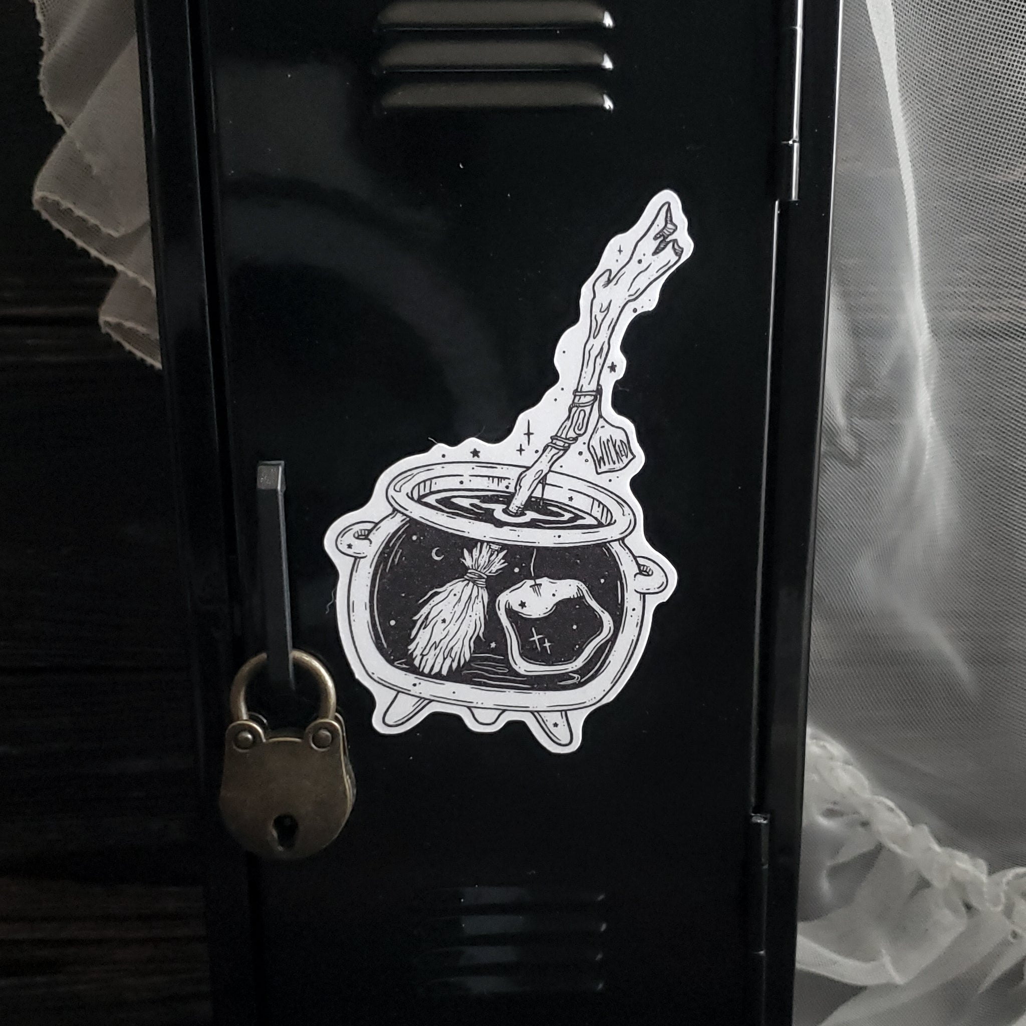 Witchy Brew Tea Magnet