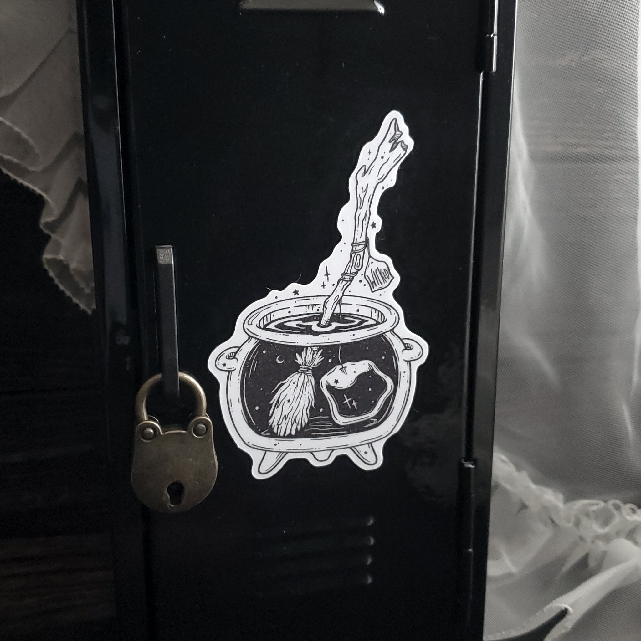 Witchy Brew Tea Magnet