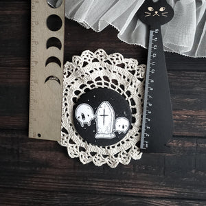 GraveStone Ghost Magnet