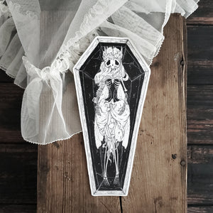 Coffin Skeleton Fairy bookmark