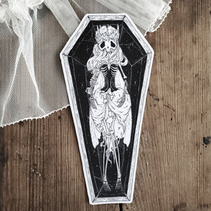 Coffin Skeleton Fairy Magnet