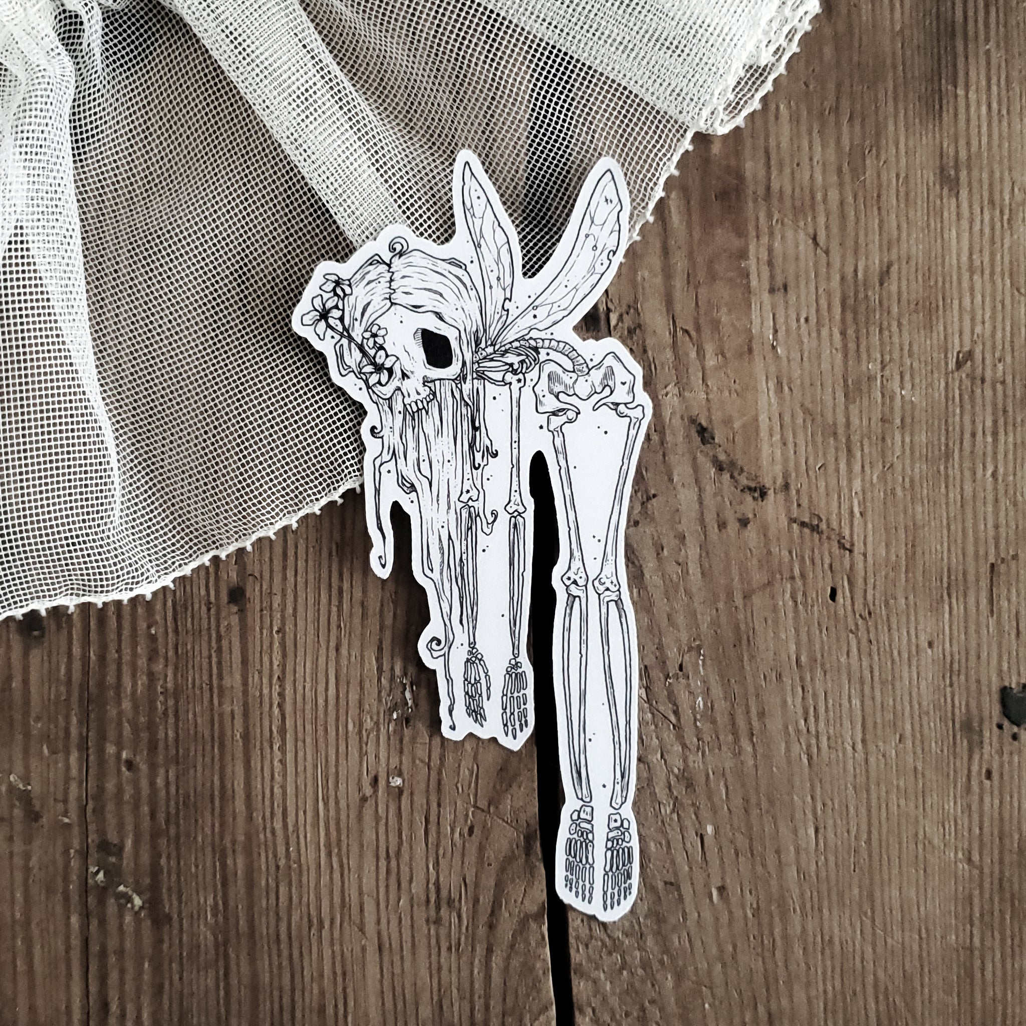 Fairy Skeleton Magnet