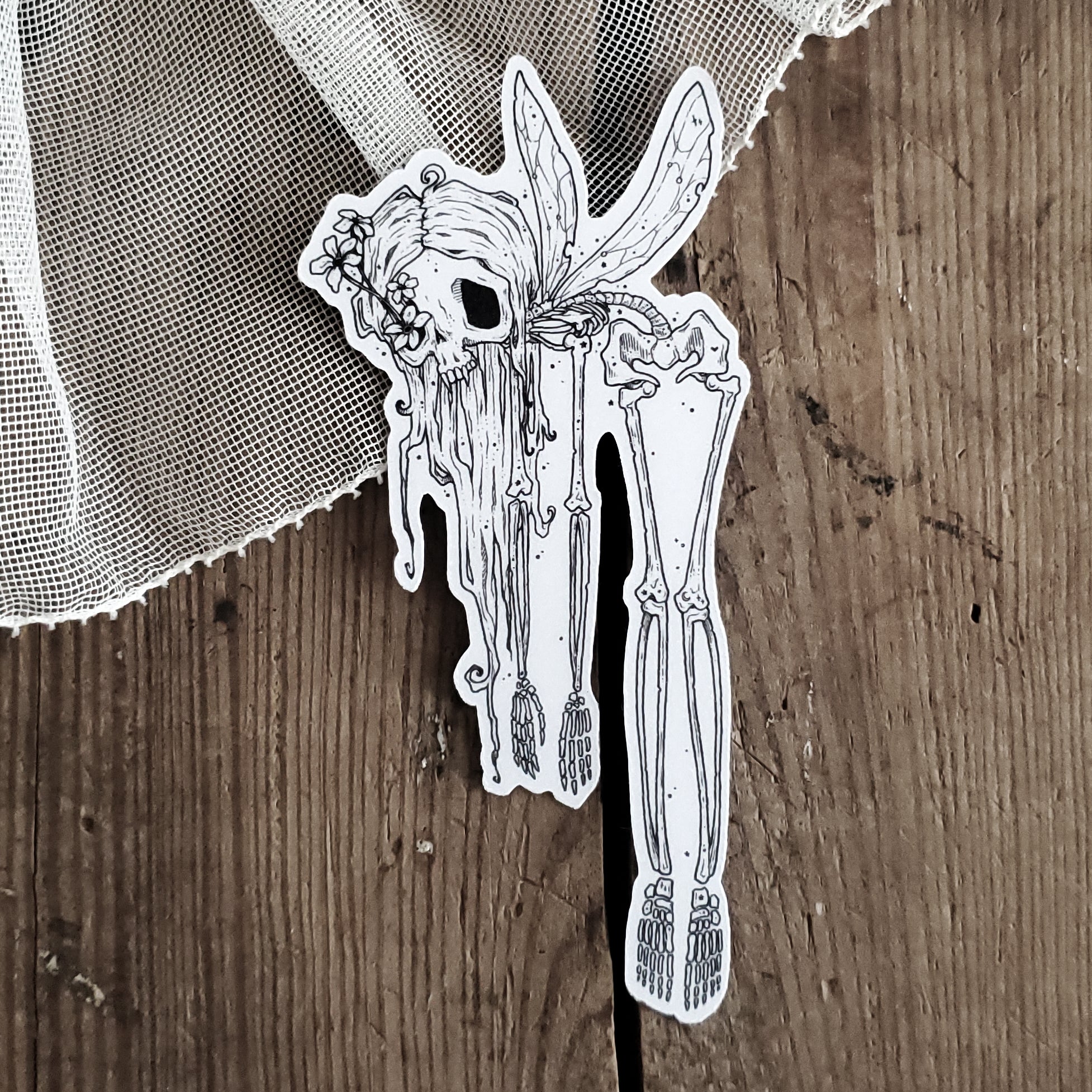 Fairy Skeleton Magnet