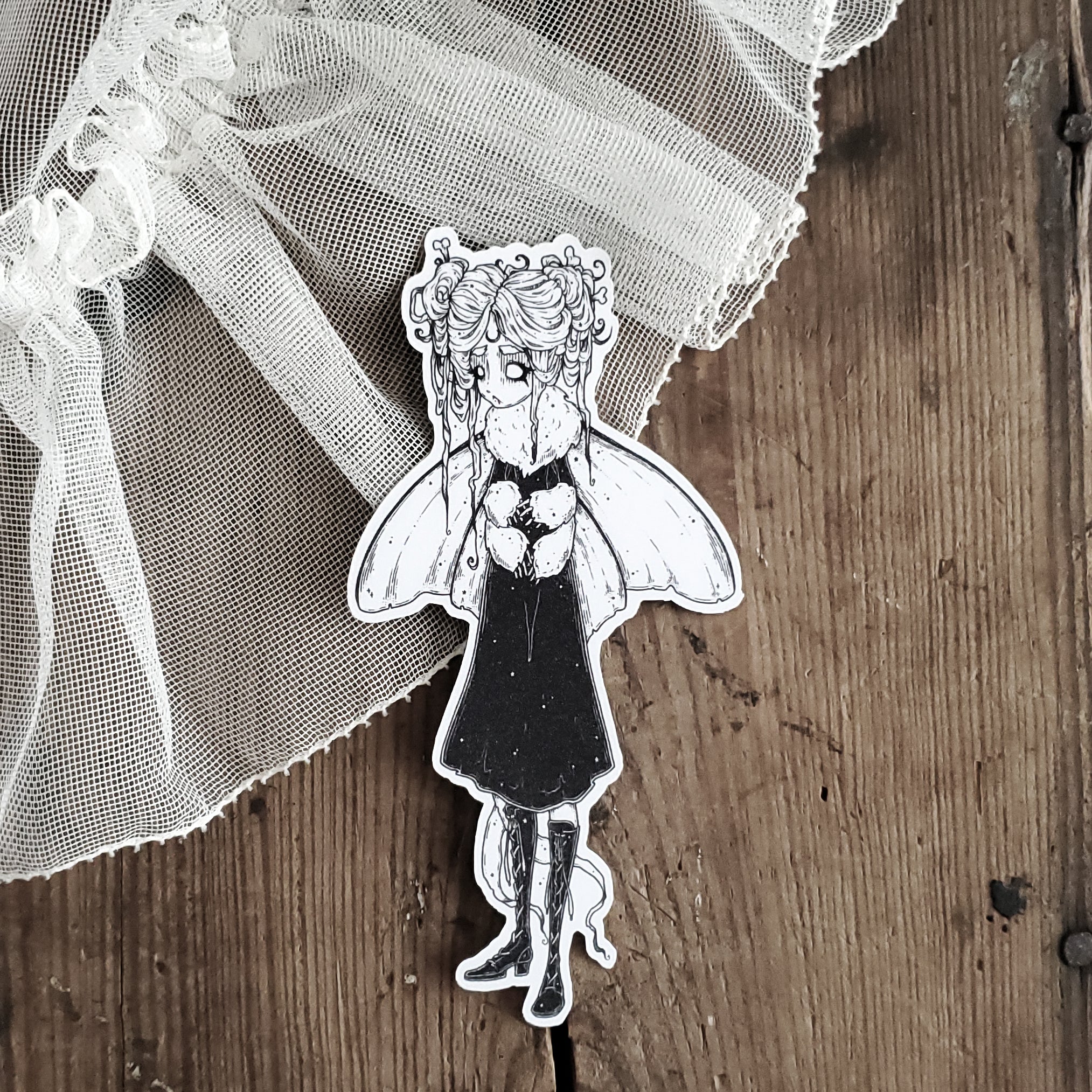 Moon Moth Fairy Magnet