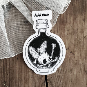 Horned Bottled Fairy Sticker