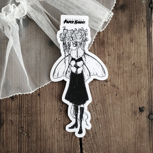 Moon Moth Fairy Sticker
