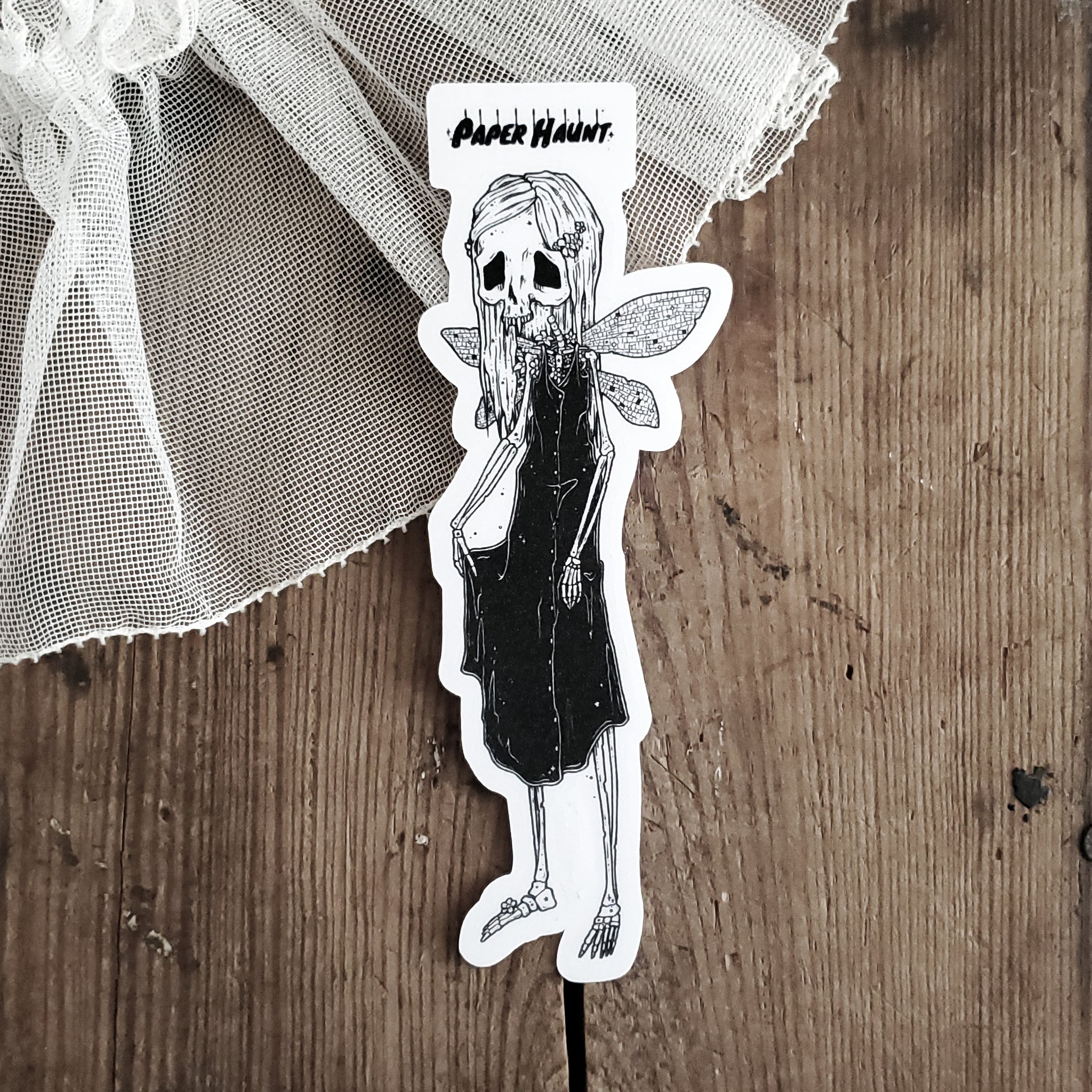 Daisy Bones Fairy Skeleton Sticker