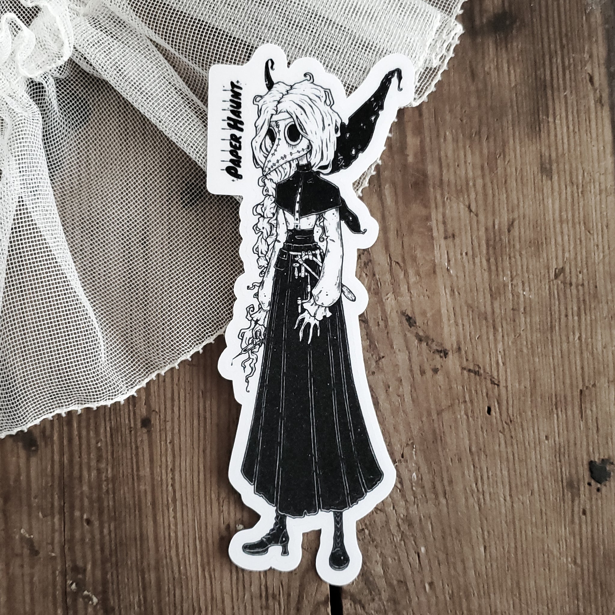 Plague Doctor Fairy Sticker