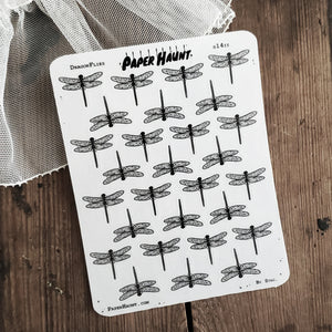 Dragonfly Planner STICKER Sheet