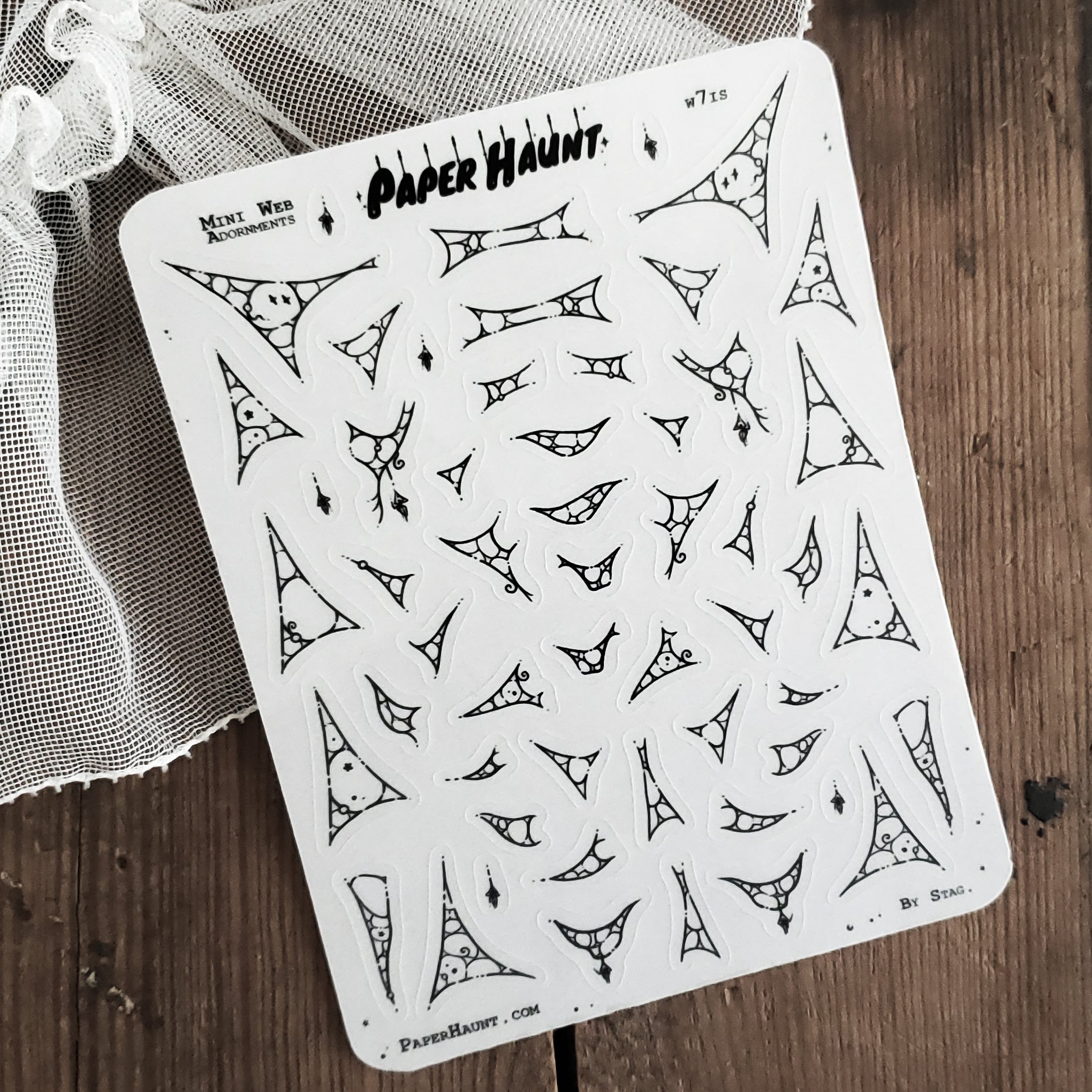 Mini Web Planner STICKER Sheet