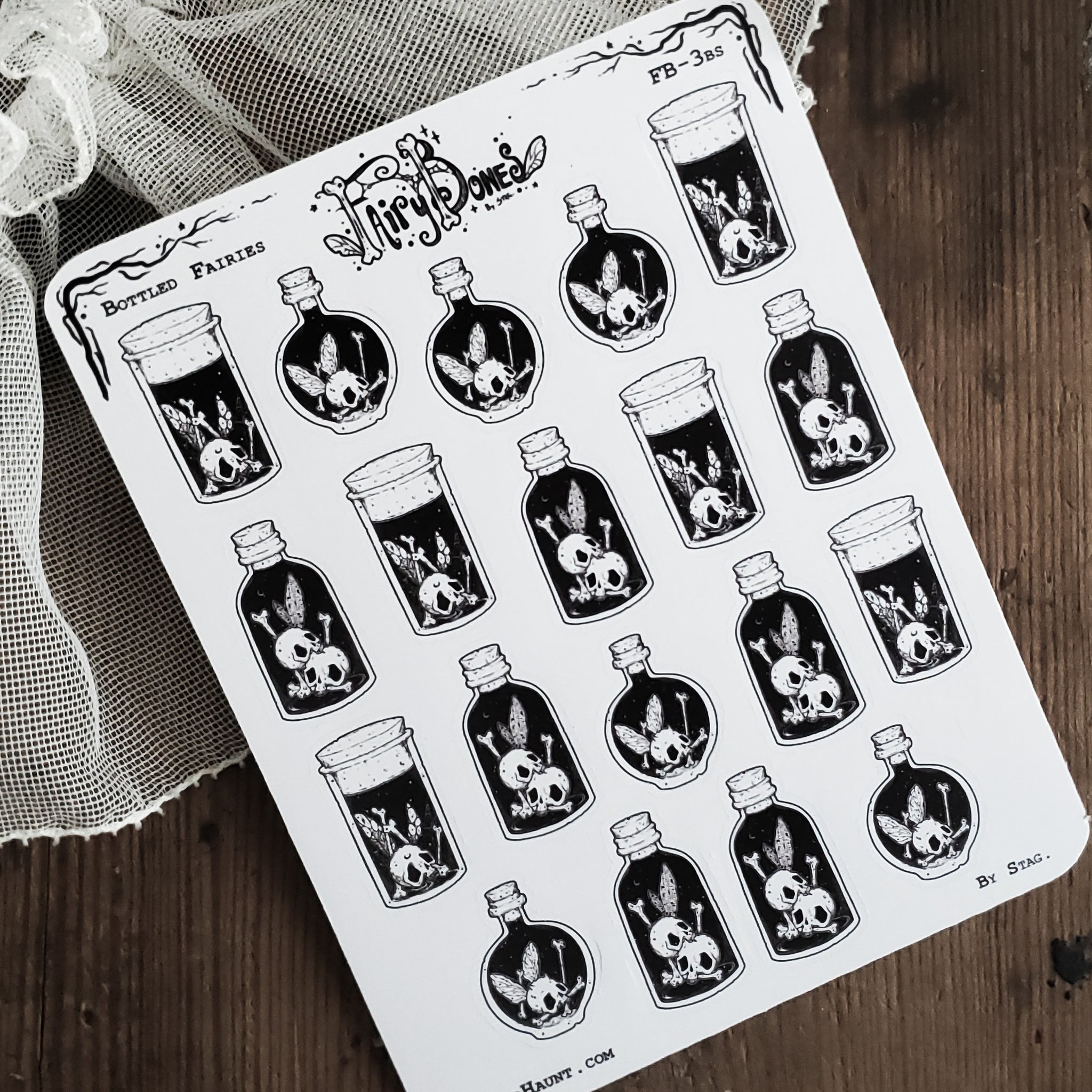 Bottled Fairies Planner STICKER Sheet