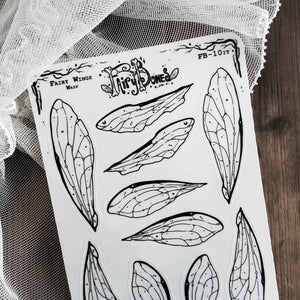 Wasp Fairy Wing STICKER Sheet