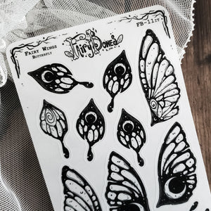 Butterfly Fairy Wing STICKER Sheet
