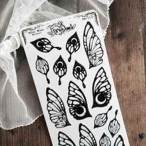 Butterfly Fairy Wing STICKER Sheet