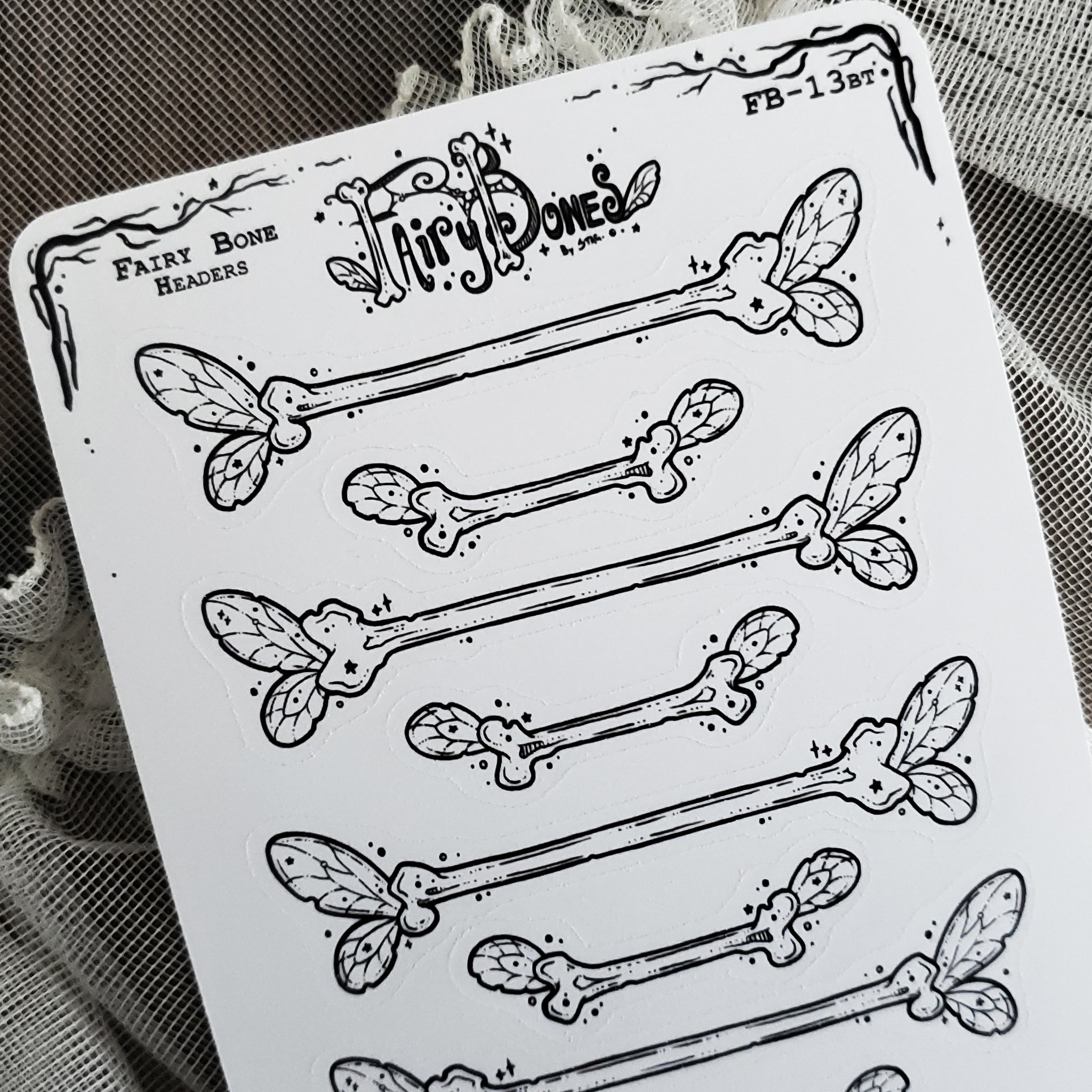 Fairy Bone Divider STICKER Sheet