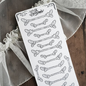 Fairy Bone Divider STICKER Sheet