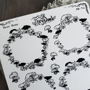 Fairy Ring Planner Boxes Sticker Sheet