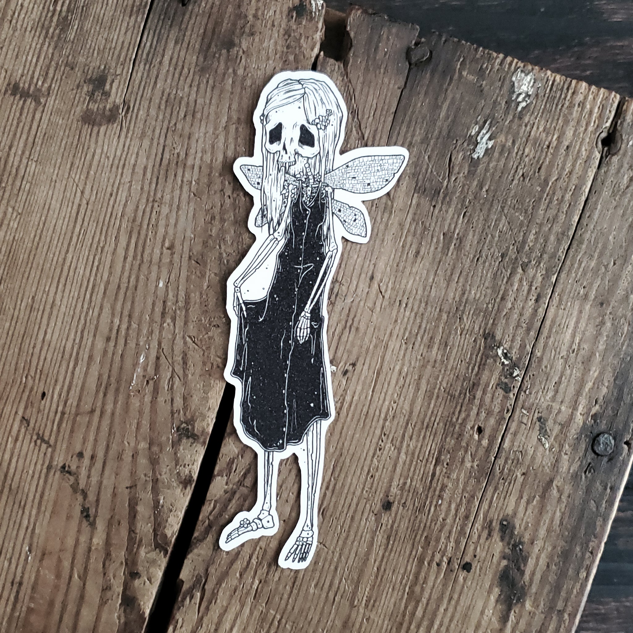 Daisy Bones Skeleton Fairy Magnet
