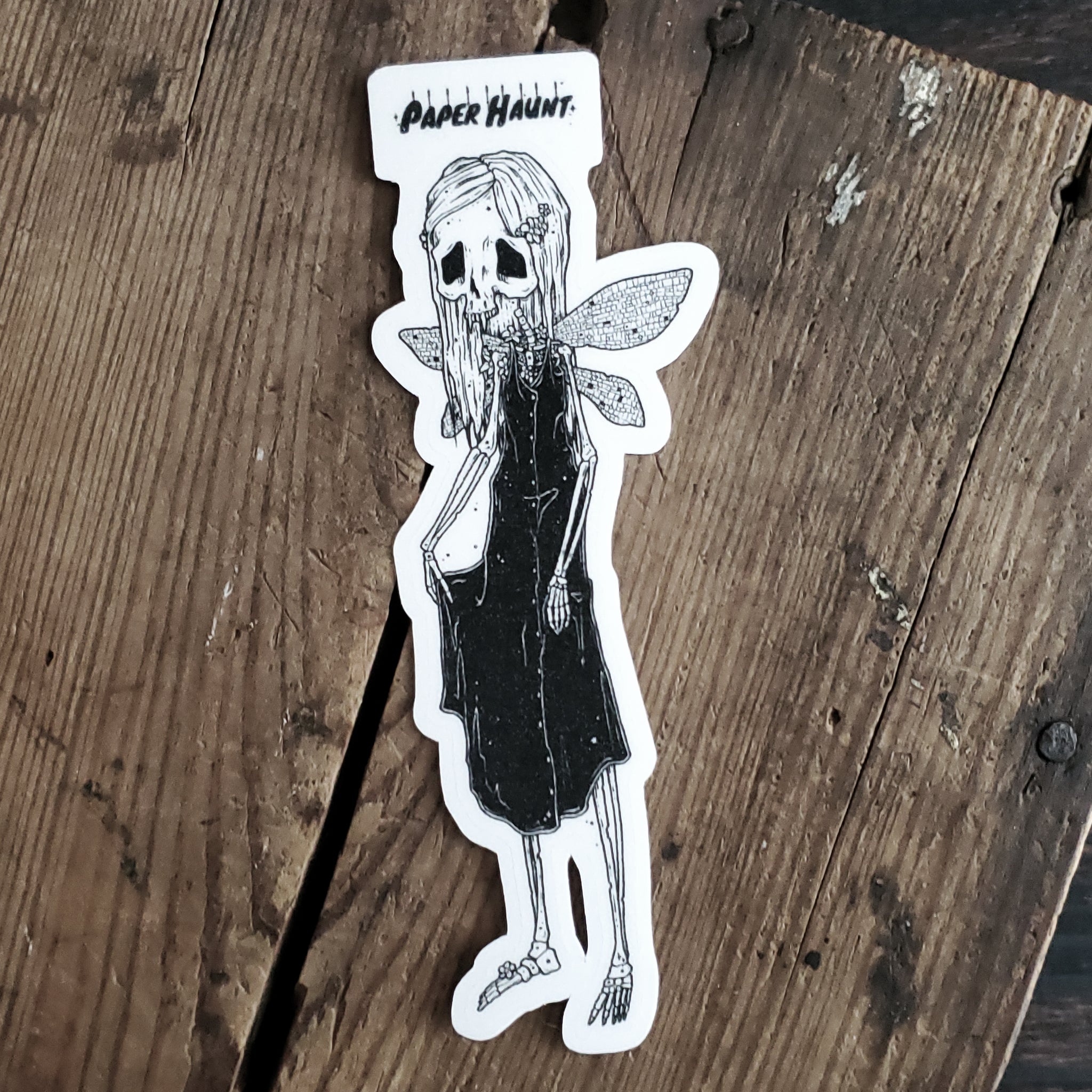 Daisy Bones Fairy Skeleton Sticker