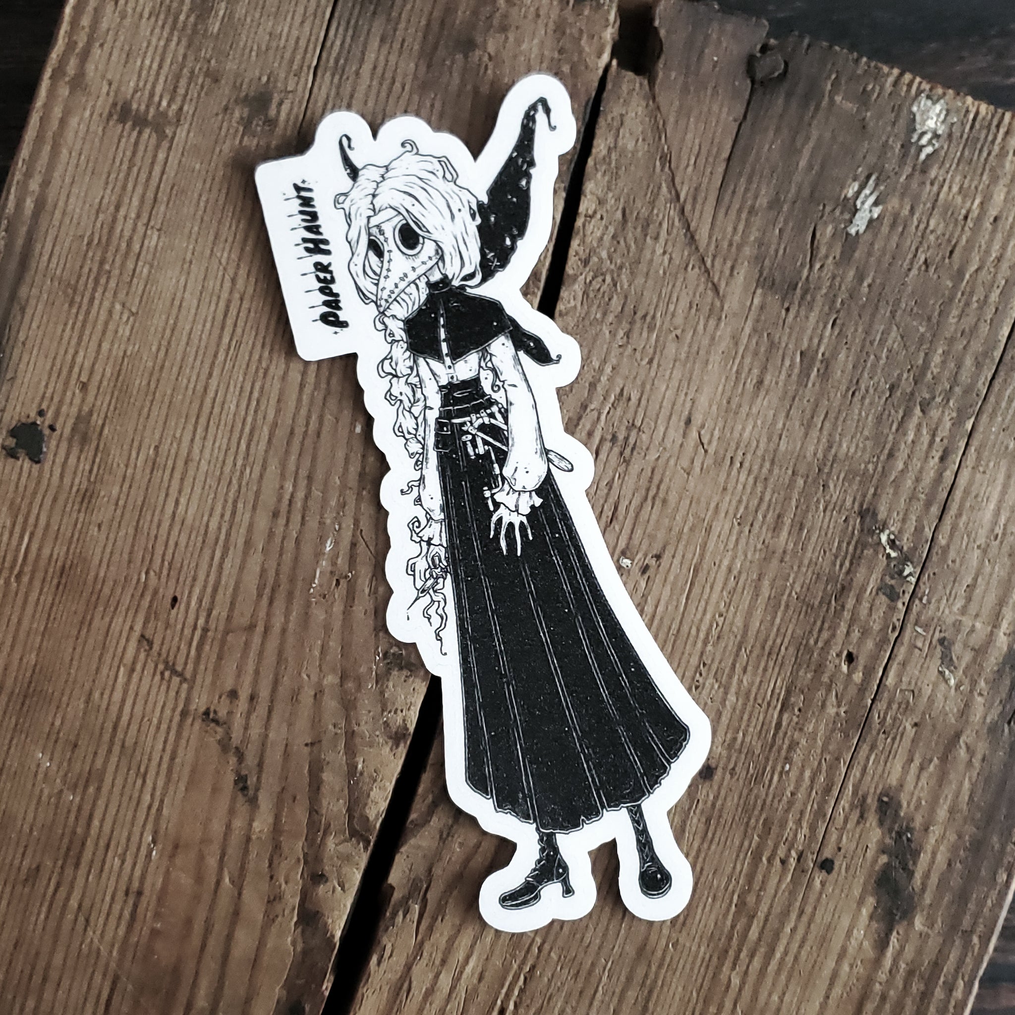 Plague Doctor Fairy Sticker