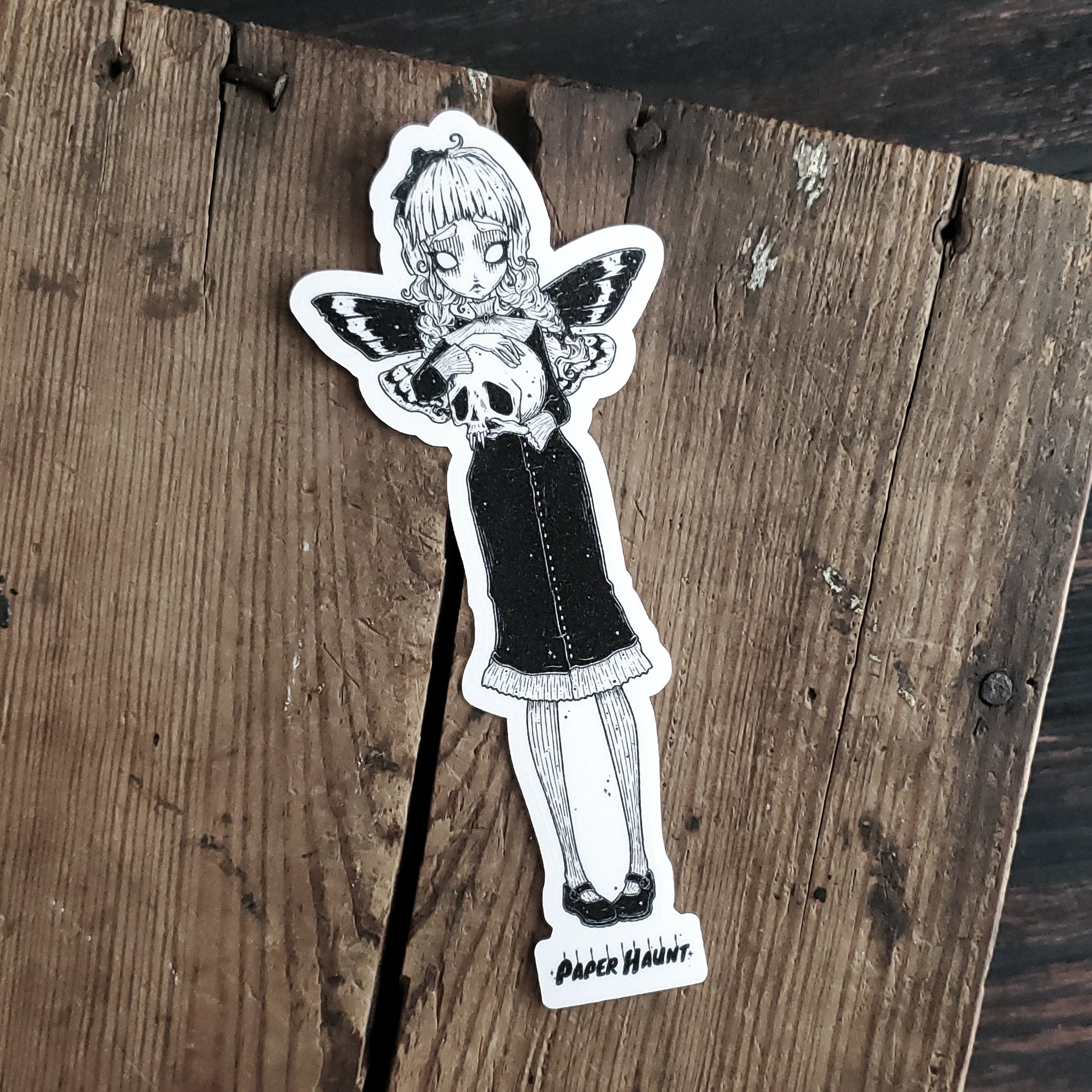 Death Moth Fairy Sticker