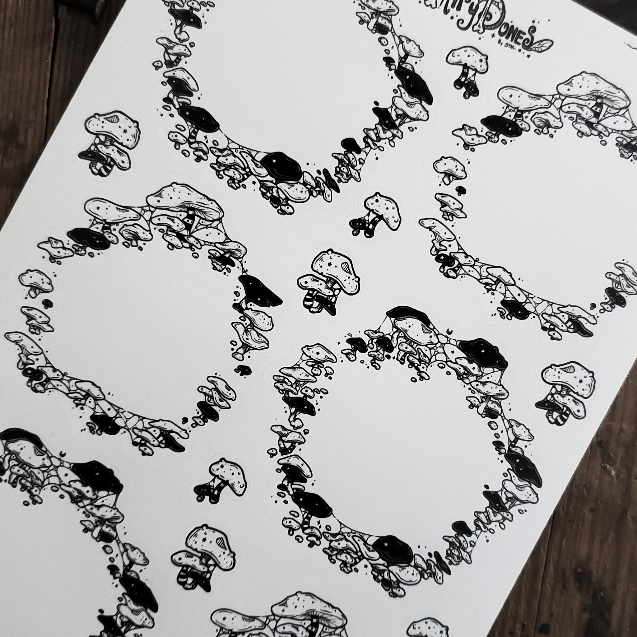 Fairy Ring Planner Boxes Sticker Sheet