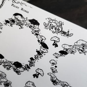 Fairy Ring Planner Boxes Sticker Sheet