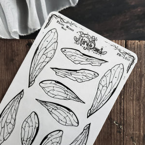 Wasp Fairy Wing STICKER Sheet