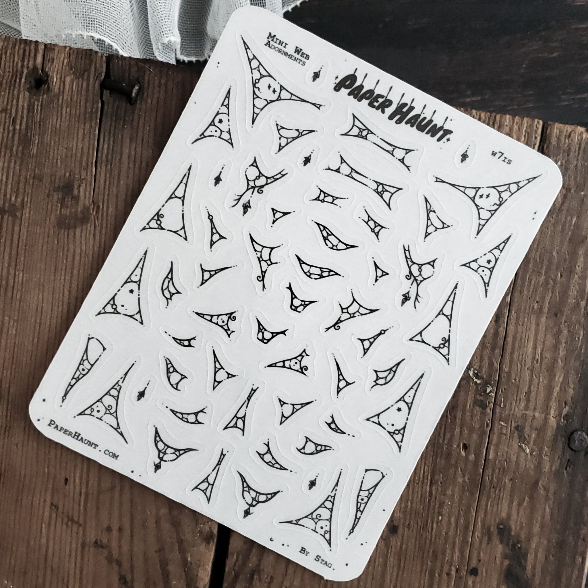 Mini Web Planner STICKER Sheet