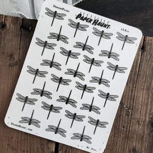 Dragonfly Planner STICKER Sheet