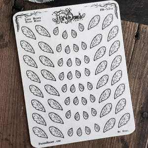 Mini Fairy Wing Planner STICKER Sheet