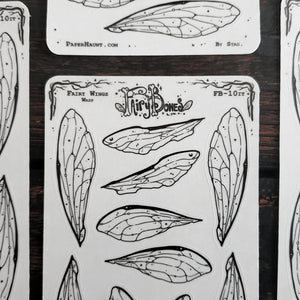 Wasp Fairy Wing STICKER Sheet