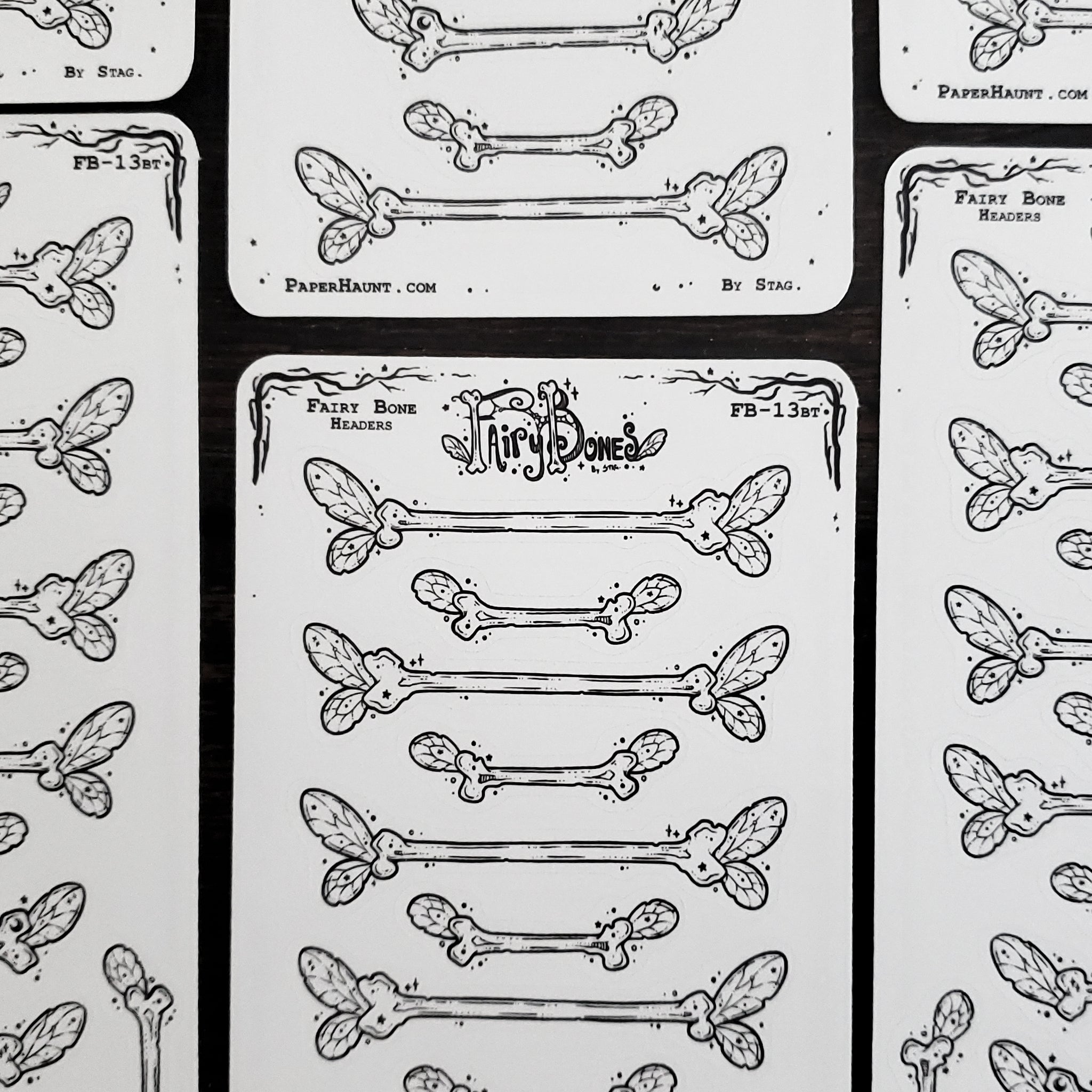 Fairy Bone Divider STICKER Sheet