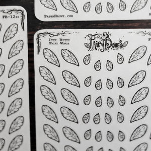 Mini Fairy Wing Planner STICKER Sheet