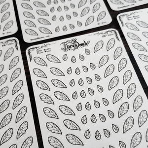 Mini Fairy Wing Planner STICKER Sheet