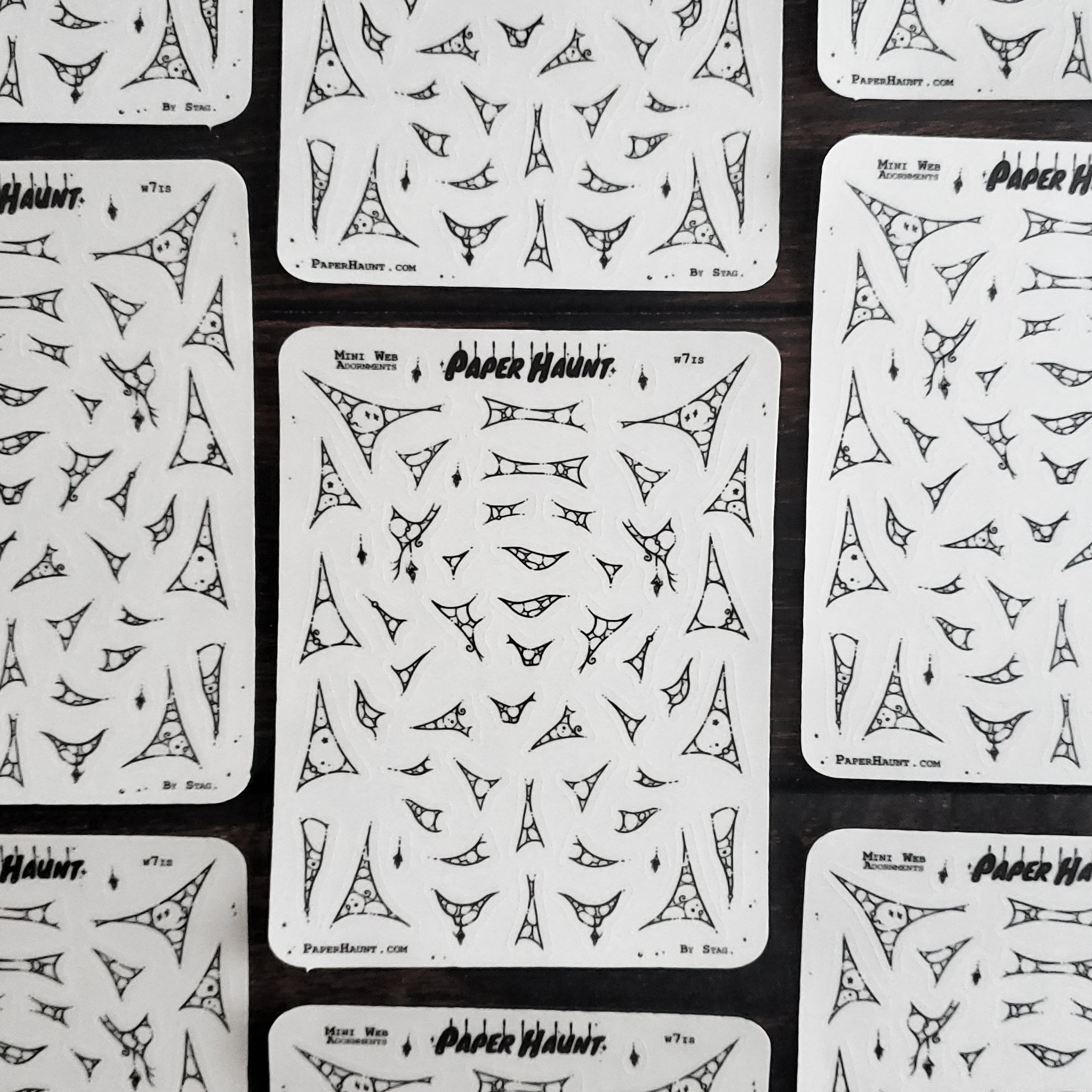 Mini Web Planner STICKER Sheet