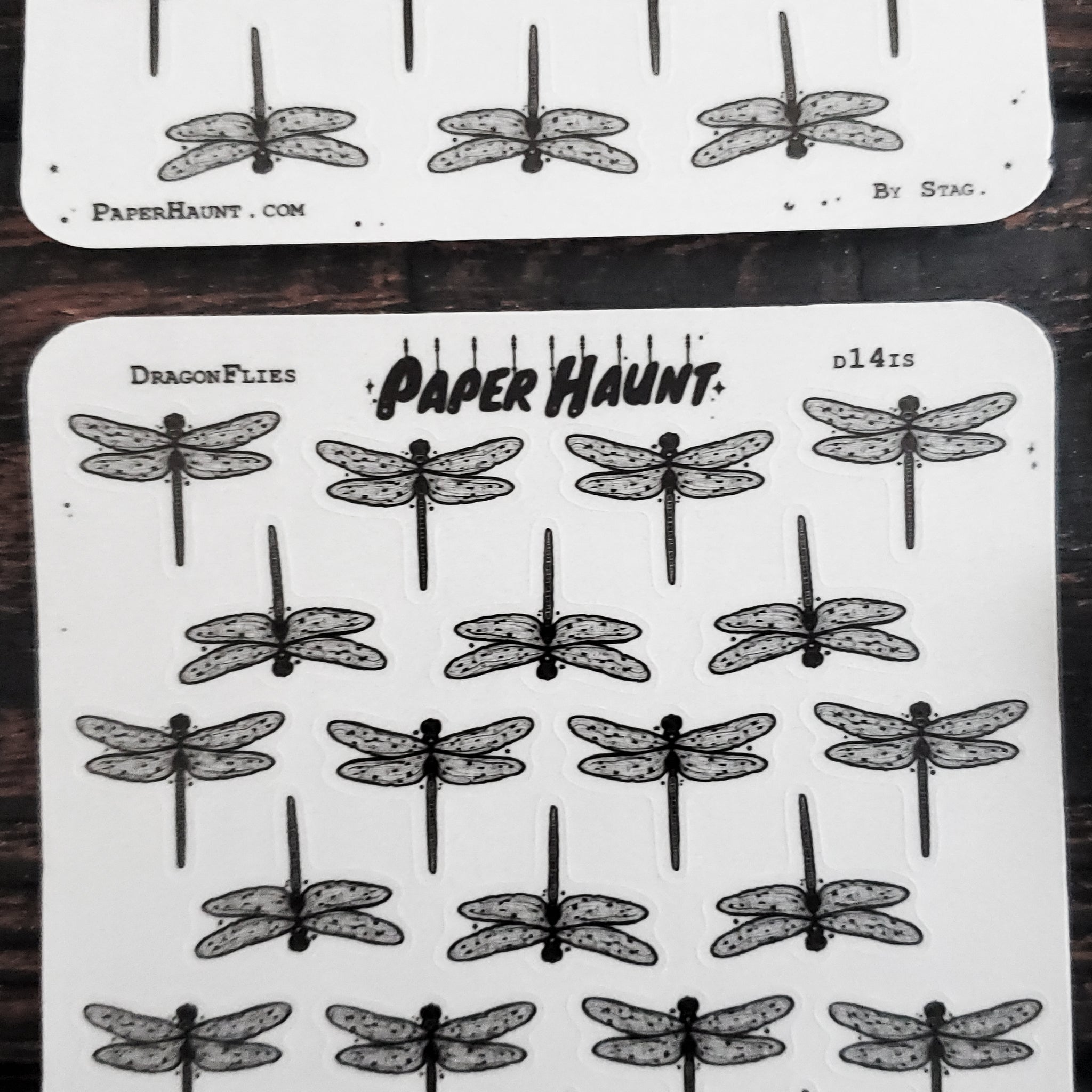 Dragonfly Planner STICKER Sheet