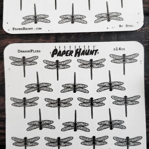 Dragonfly Planner STICKER Sheet