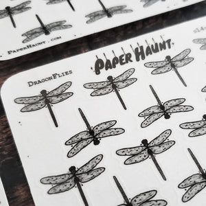 Dragonfly Planner STICKER Sheet