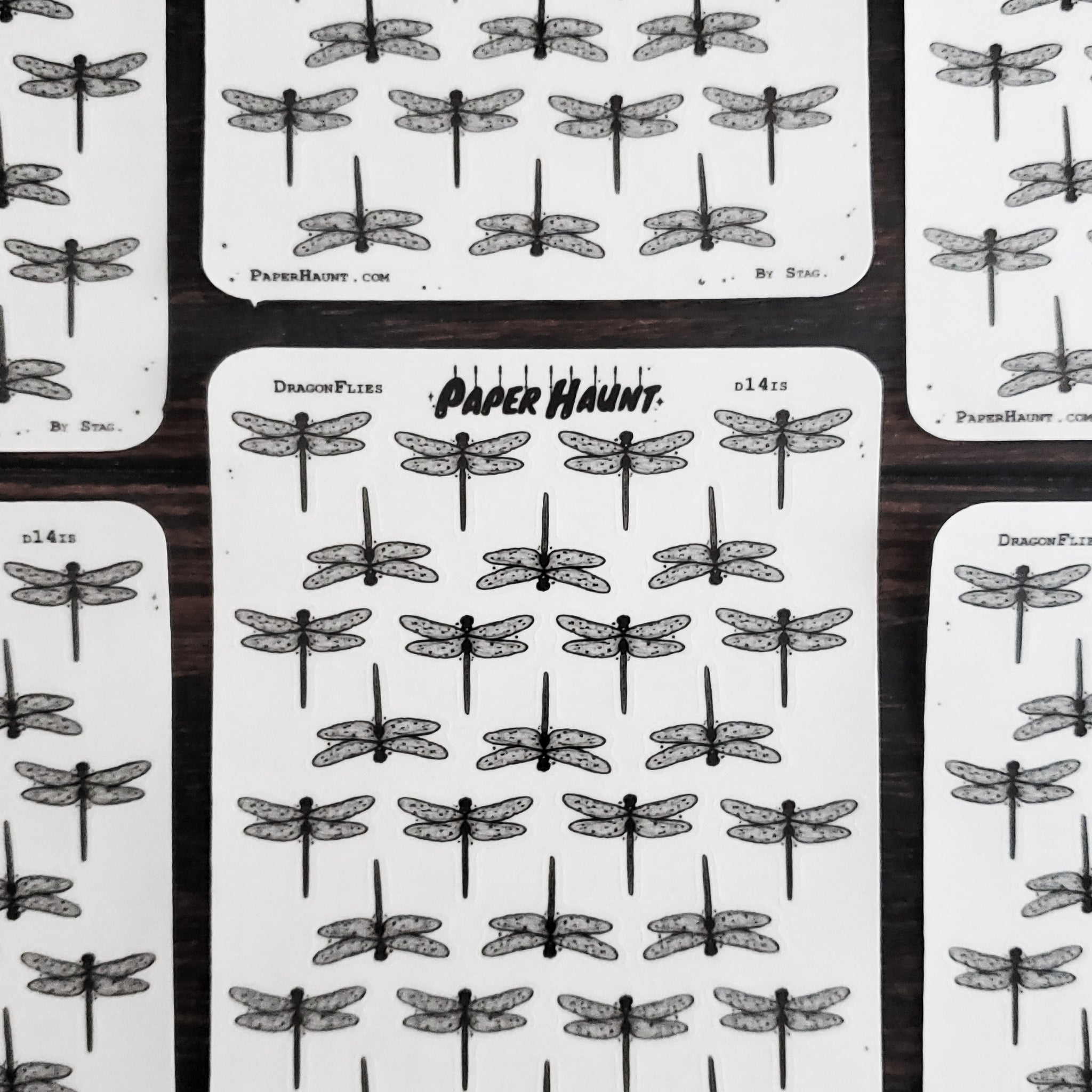 Dragonfly Planner STICKER Sheet