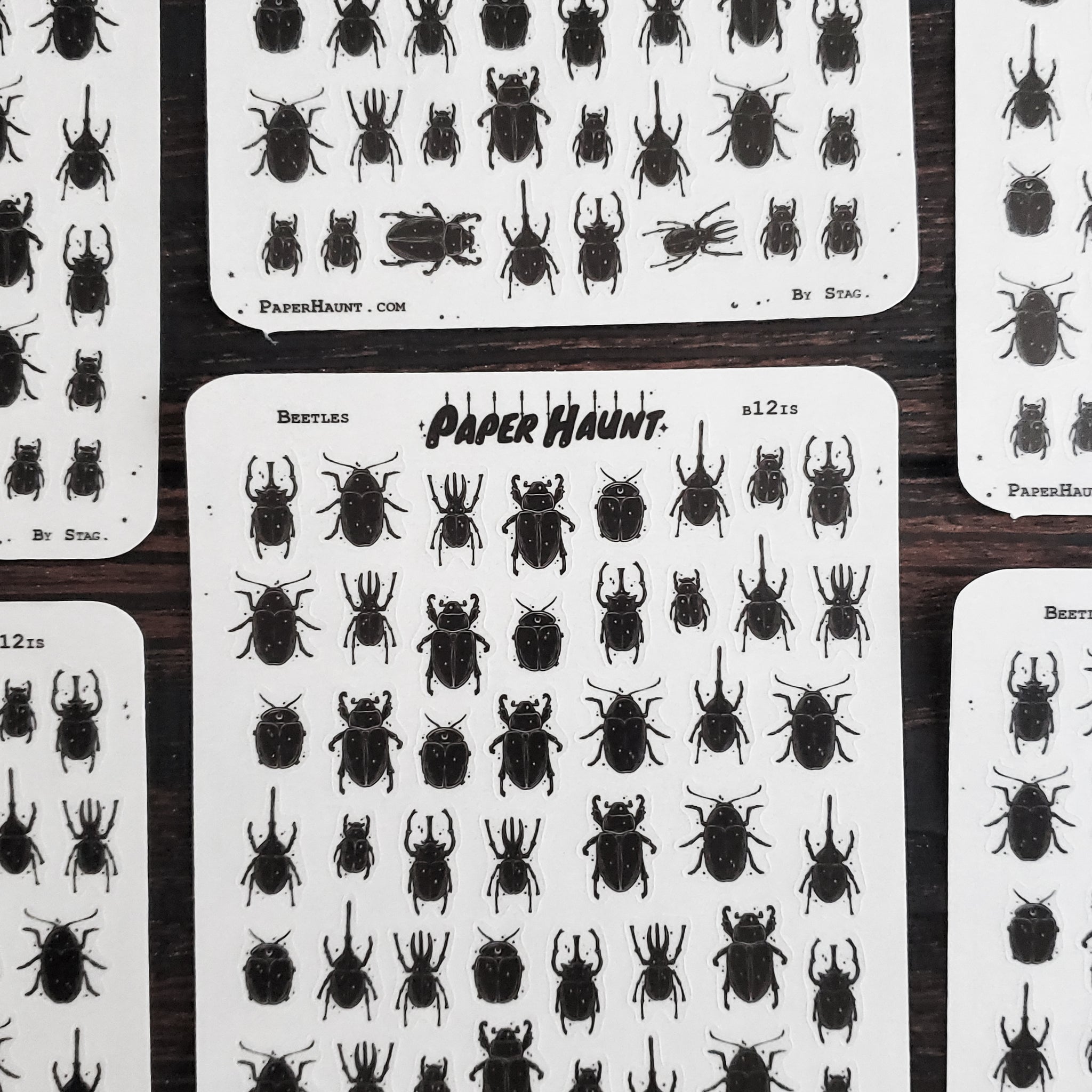 Beetle Planner STICKER Sheet