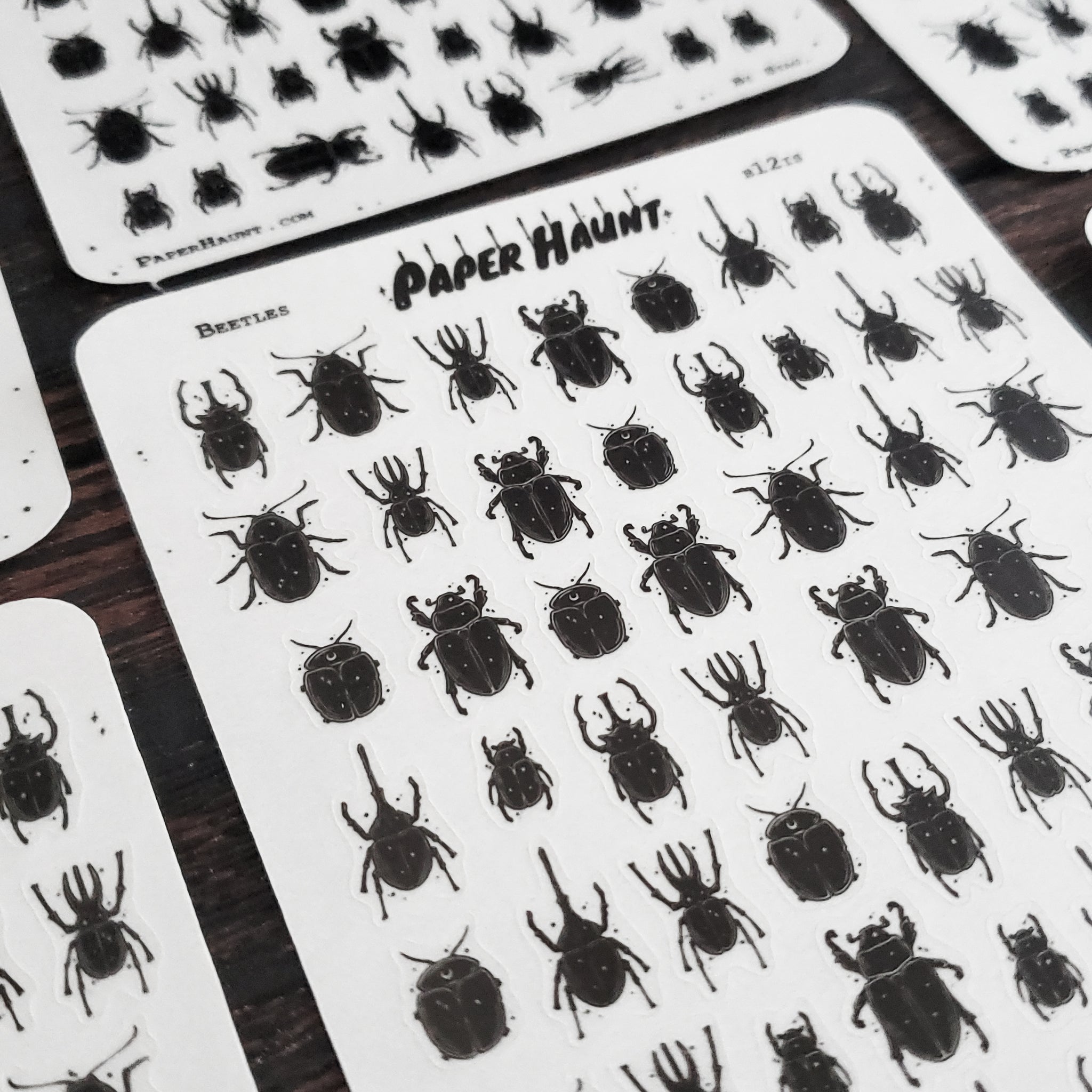 Beetle Planner STICKER Sheet