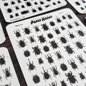 Beetle Planner STICKER Sheet