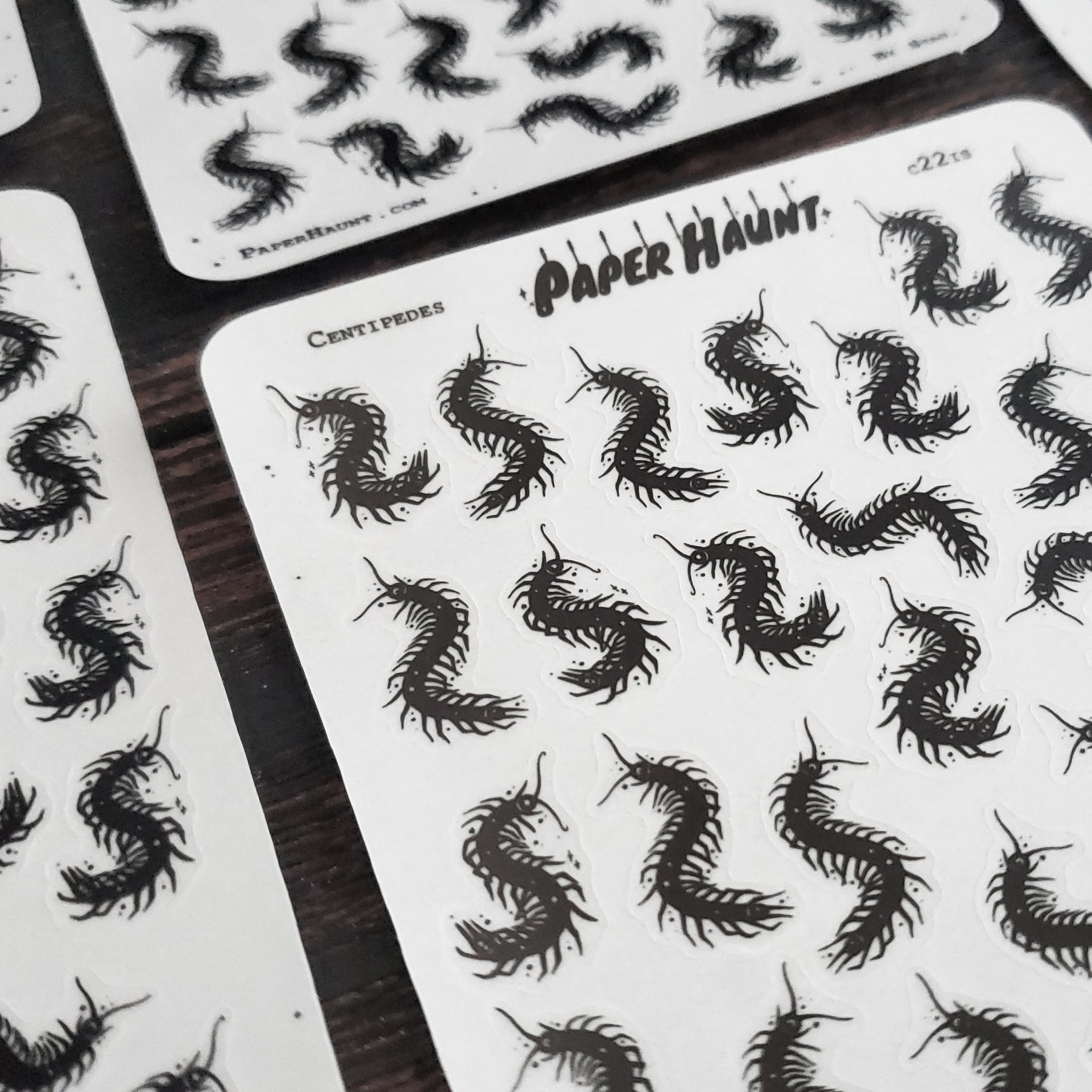 Centipede Planner STICKER Sheet
