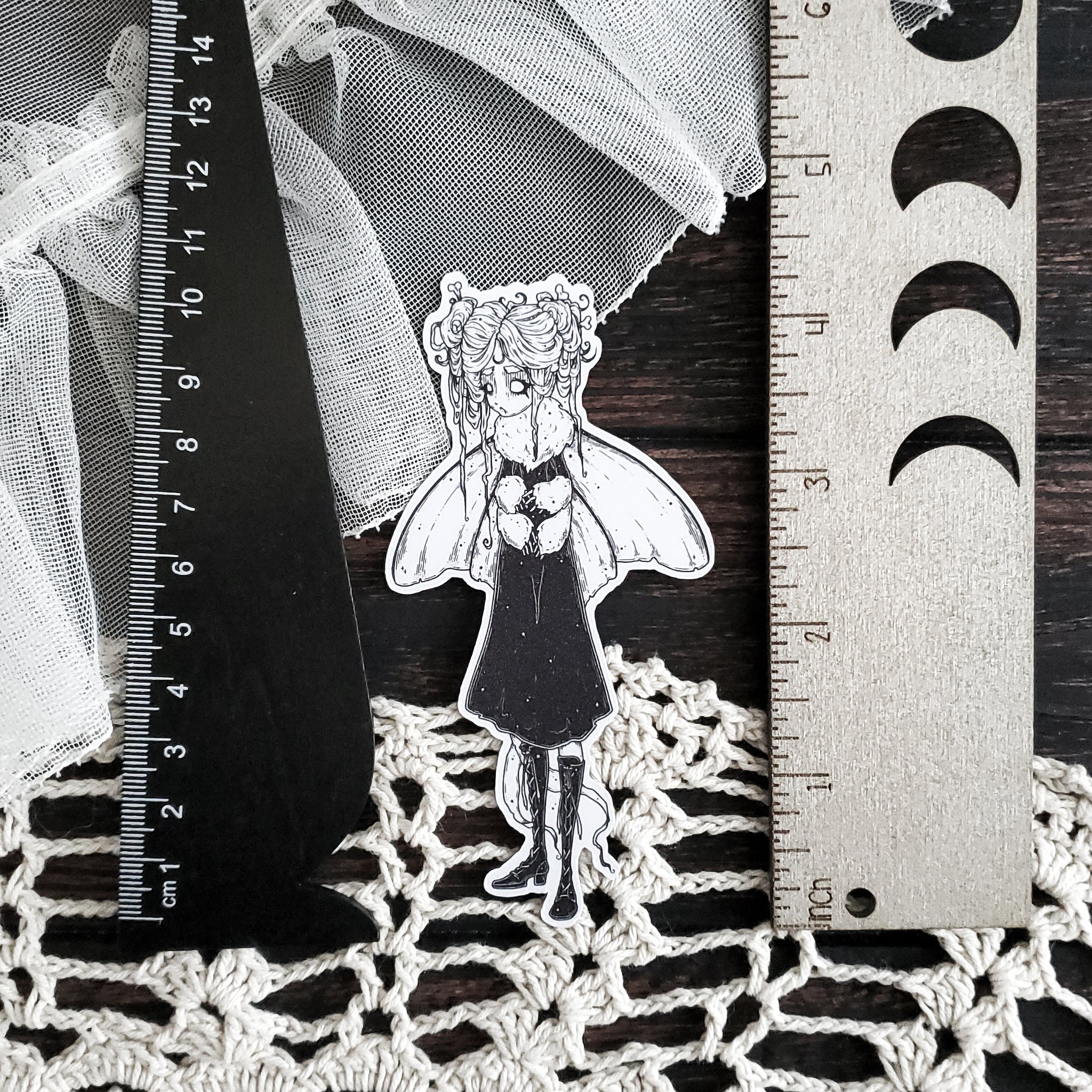 Moon Moth Fairy Magnet